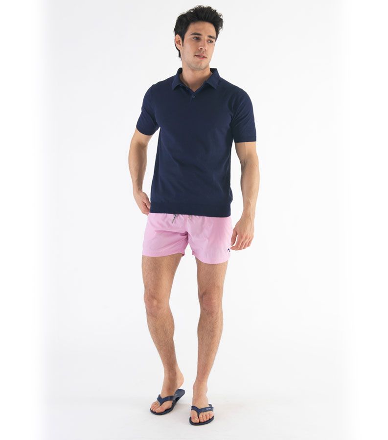Zeybra POLO UOMO COTONE CREPE BLU Offerta esclusiva
